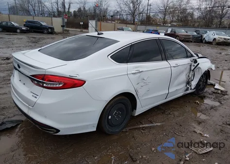 2018 Ford Fusion Titanium from USA, damaged, VIN 3FA6P0D90JR206246